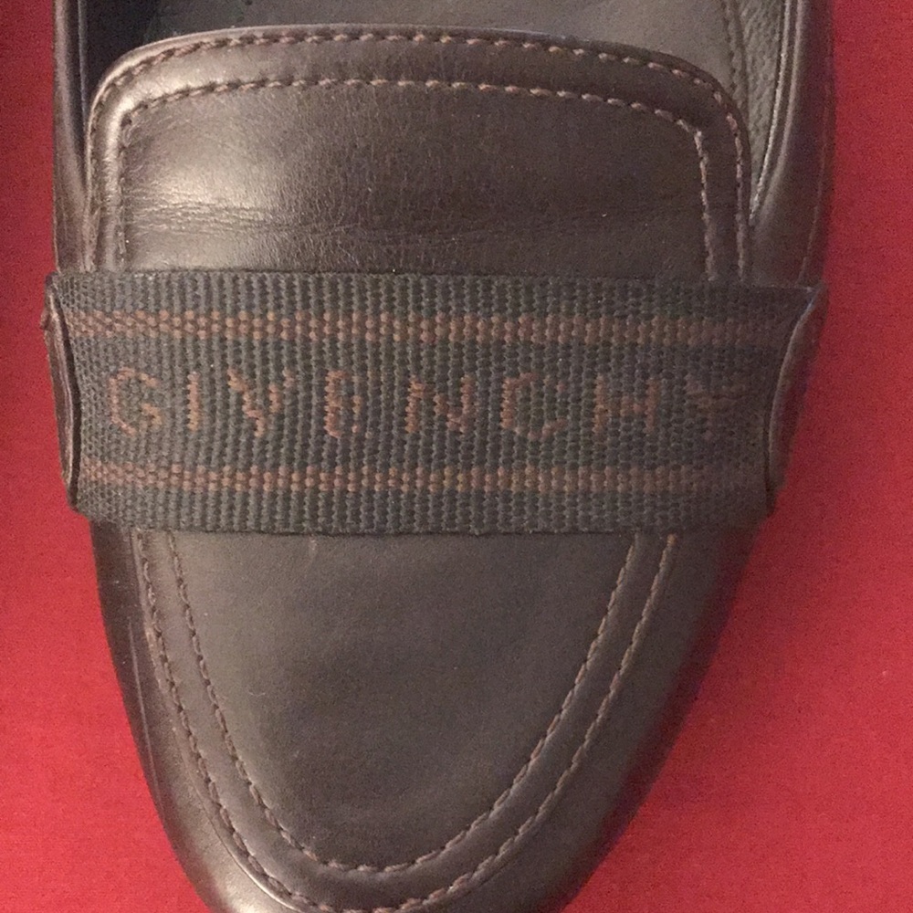 Givenchy flats brown leather